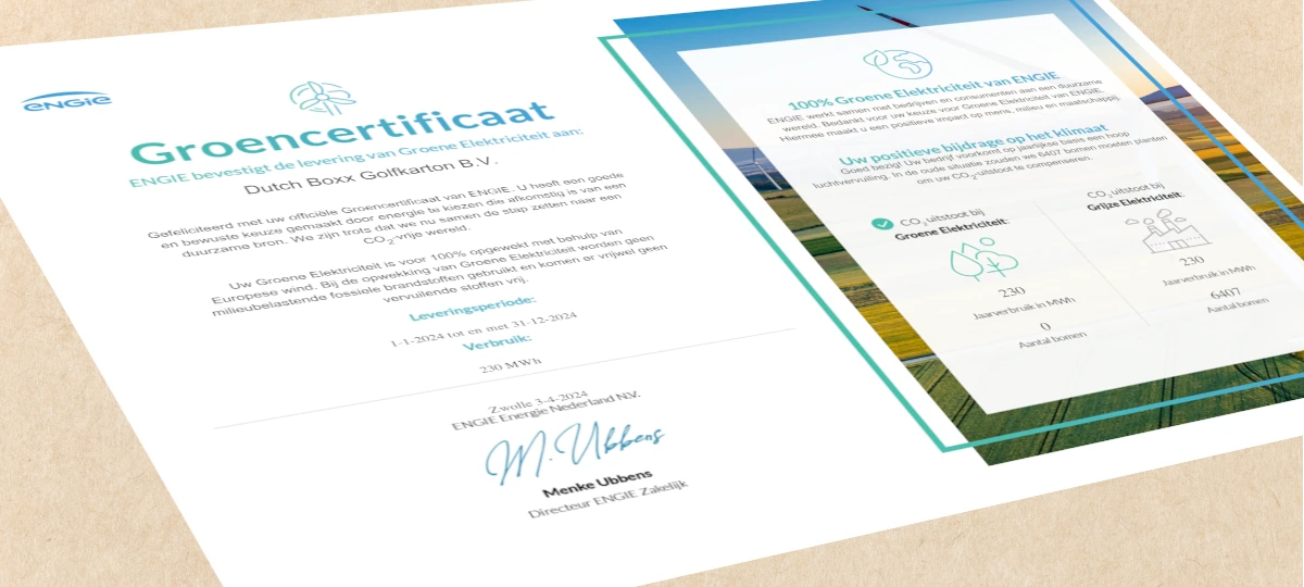 Groencertificaat: samen naar een CO₂-vrije wereld