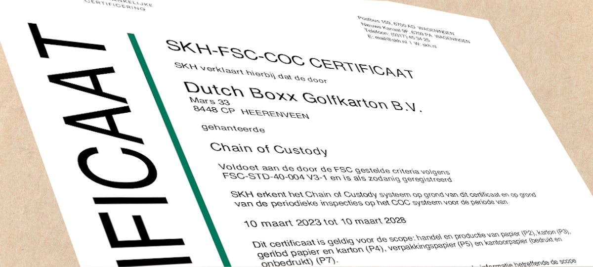 FSC®-Gecertificeerd